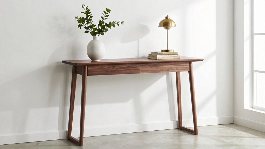 perfect entryway console sizing