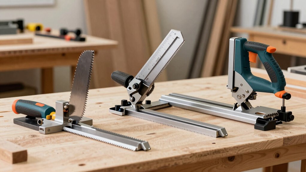 precise angled wood cuts