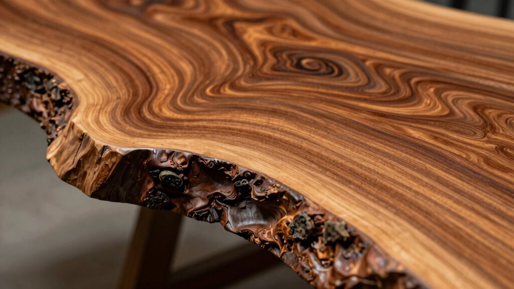 preventing live edge wood damage