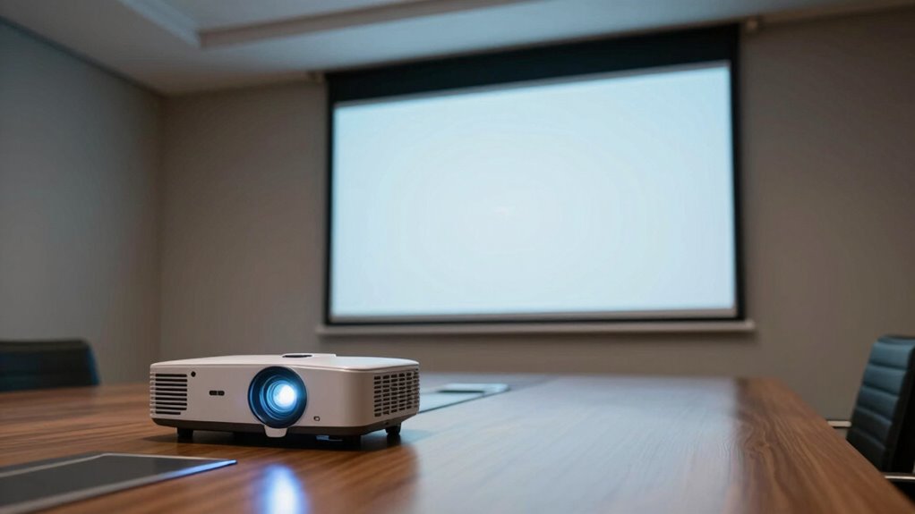 projector distances for rooms