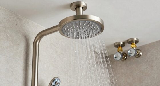 rain shower system installation