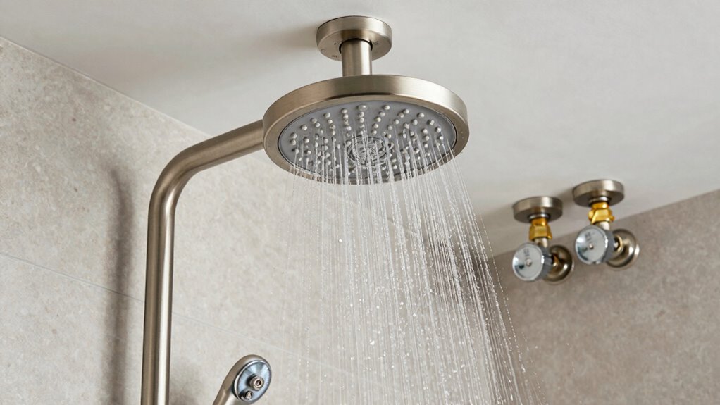 rain shower system installation