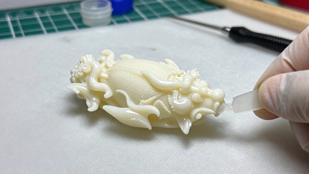 remove supports clean thoroughly