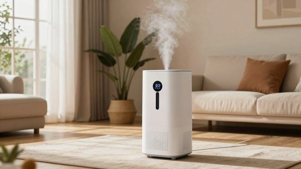 room size mist modes