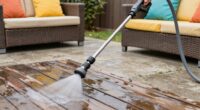 safe pressure washing settings