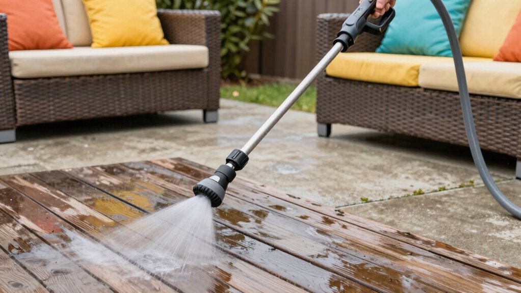 safe pressure washing settings