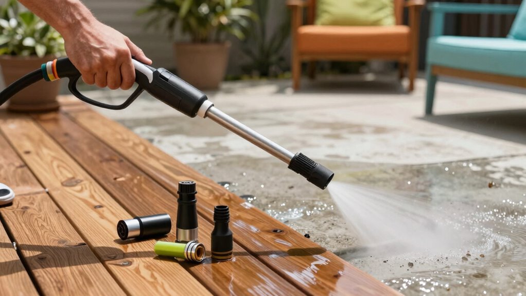 select appropriate nozzles carefully