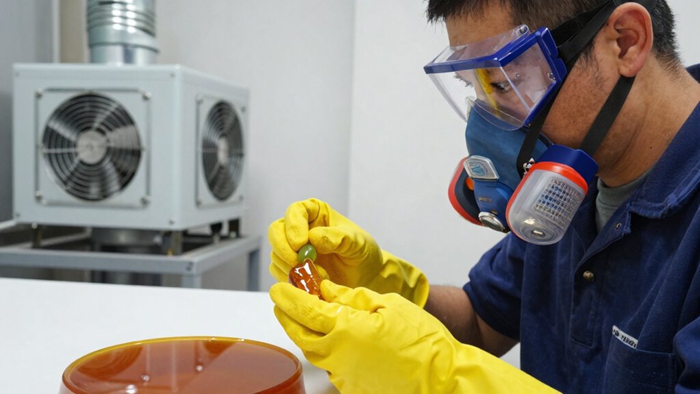 select appropriate protective gear