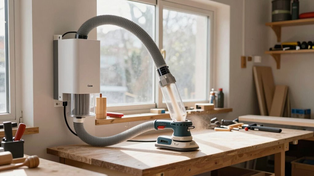 small space dust collection