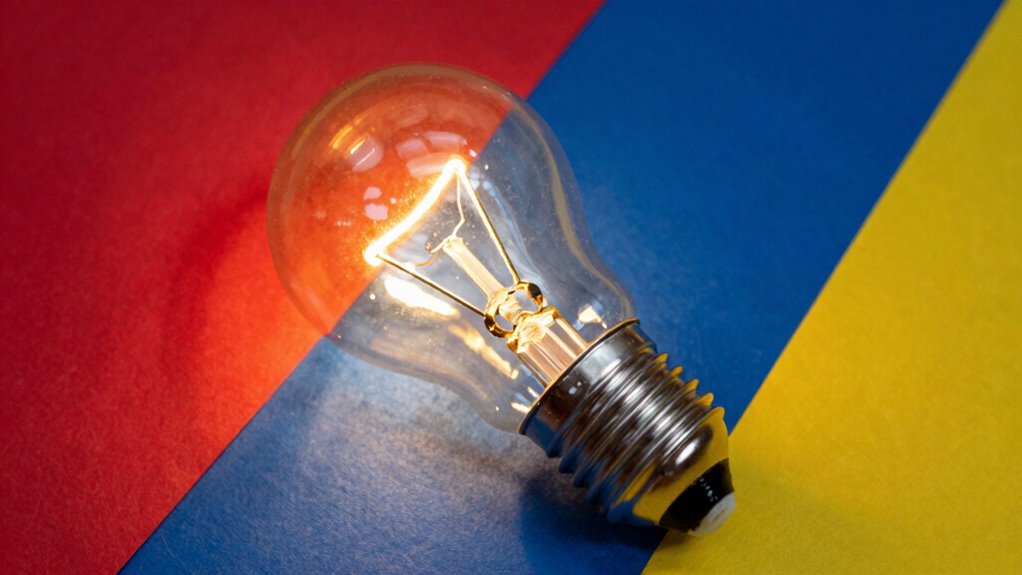 strategic lighting for vibrant colors