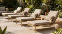 stylish outdoor lounge chairs