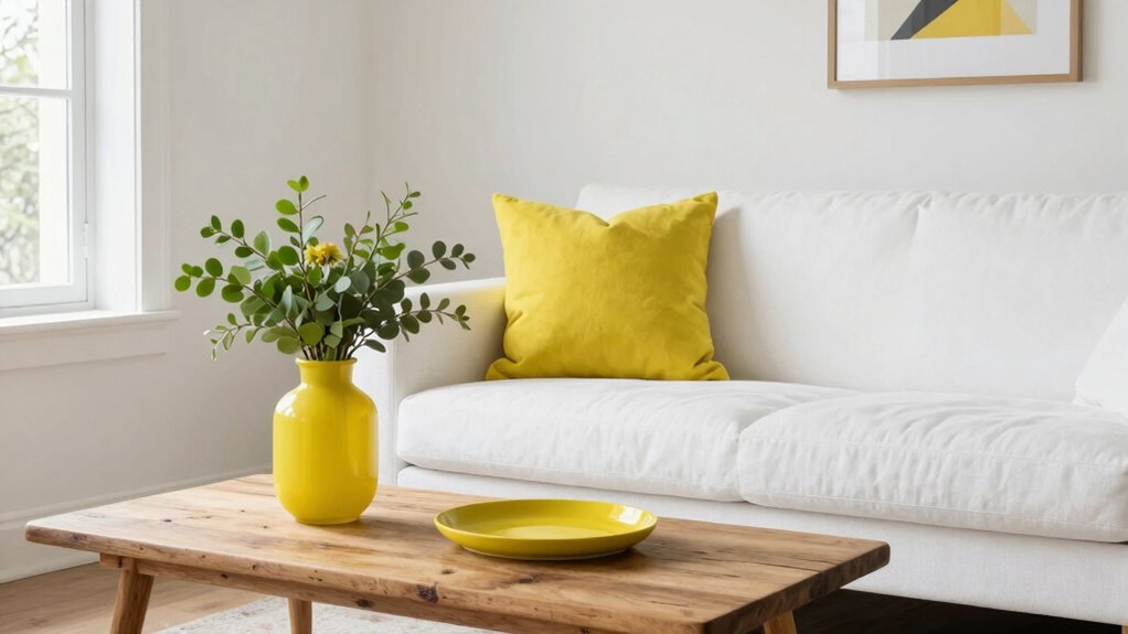 subtle chartreuse accent strategies