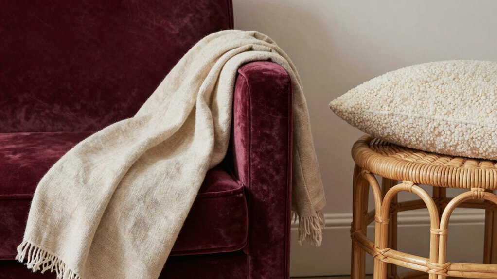 texture contrast enhances design