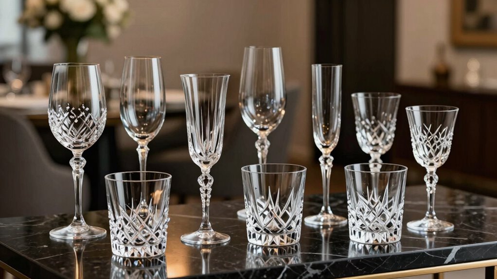 top 15 crystal glassware sets