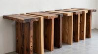 top 15 live edge console tables
