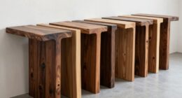 top 15 live edge console tables