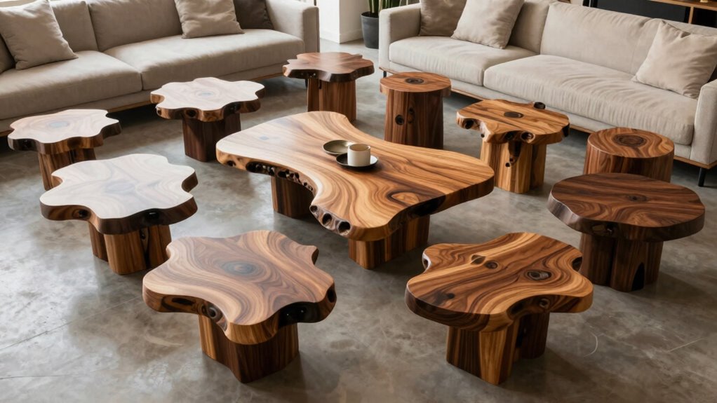top 15 live edge tables