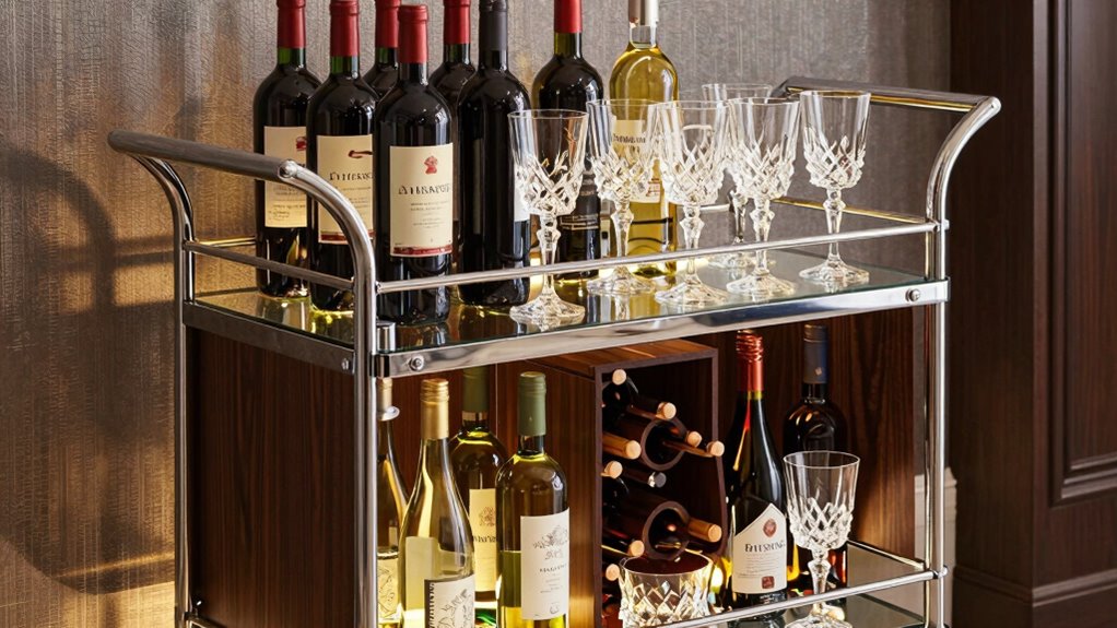 top 15 wine storage carts