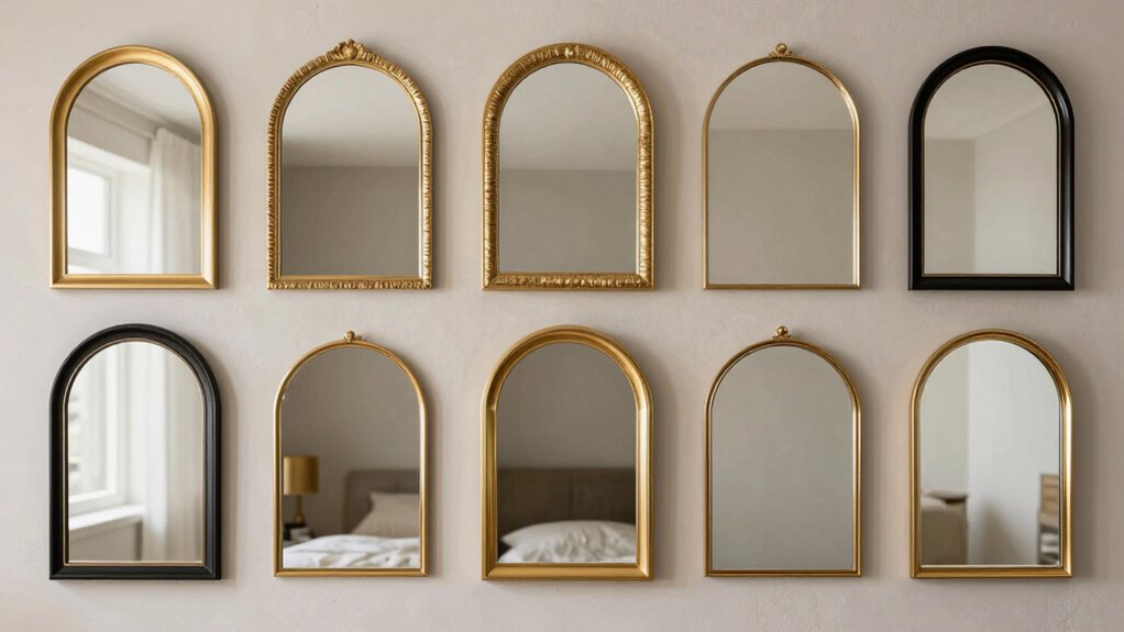 top arch wall mirror picks