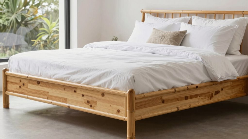 top bamboo bed frames