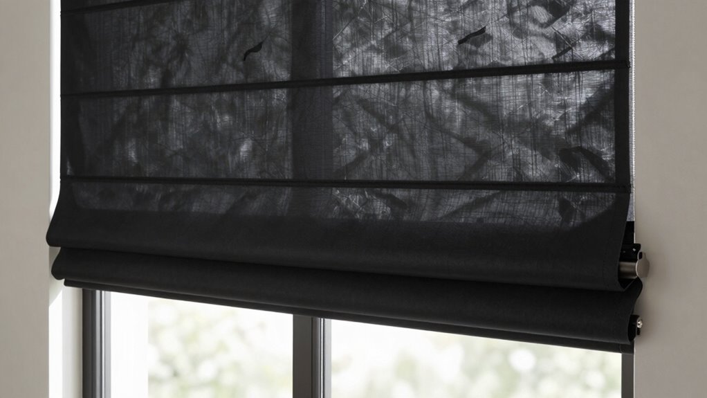 top blackout roman shades