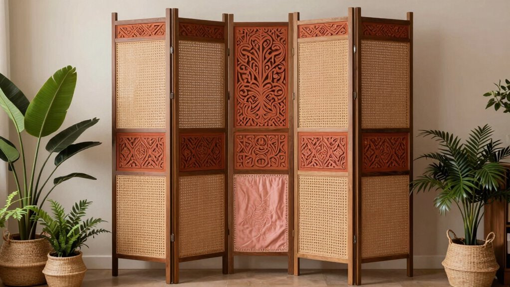 top boho folding screen selection