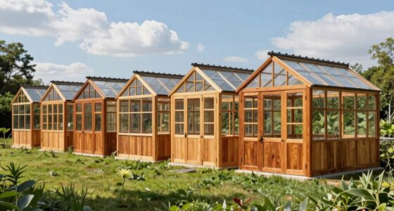 top cedar greenhouse kits