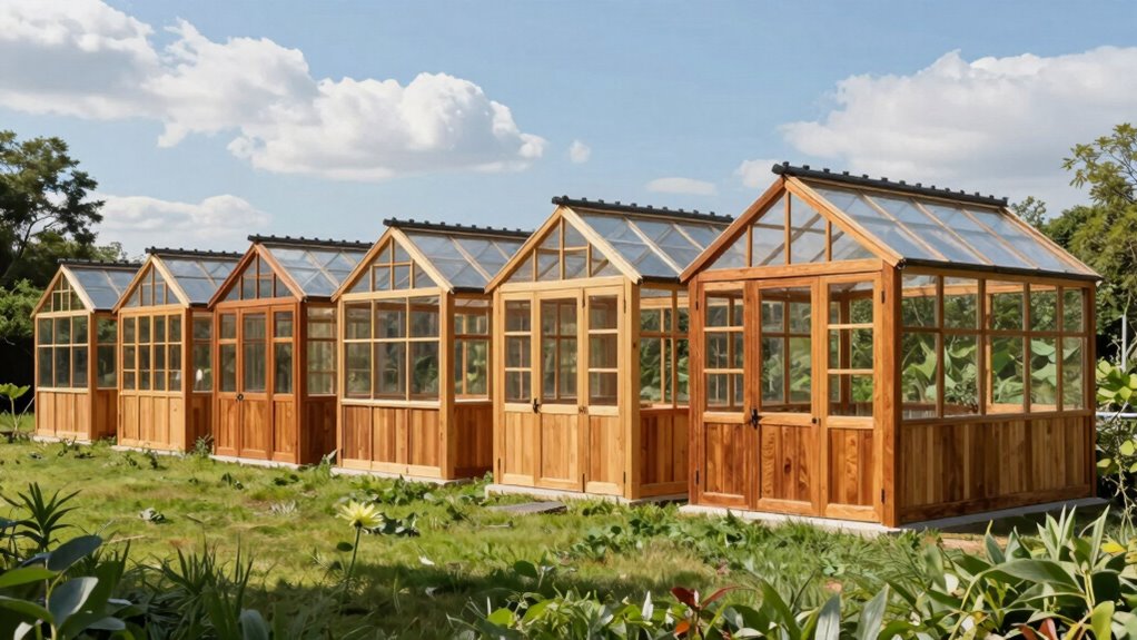 top cedar greenhouse kits