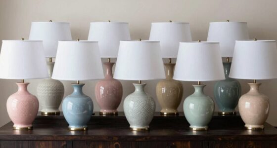 top ceramic lamp sets