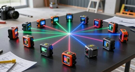 top cross line laser guides