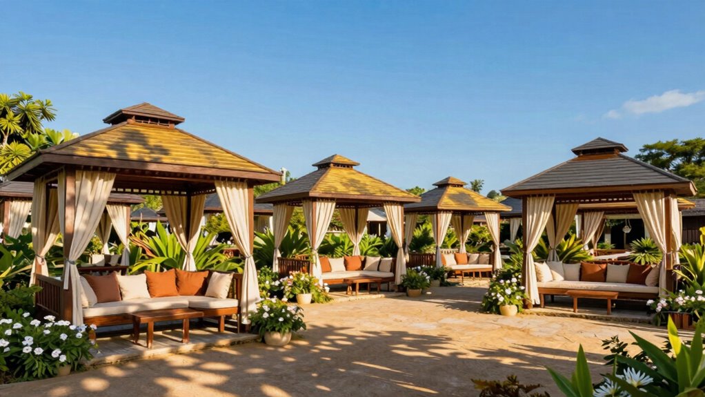 top hardtop pergola gazebos