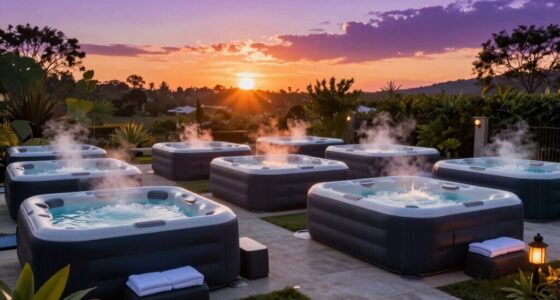 top inflatable hot tubs