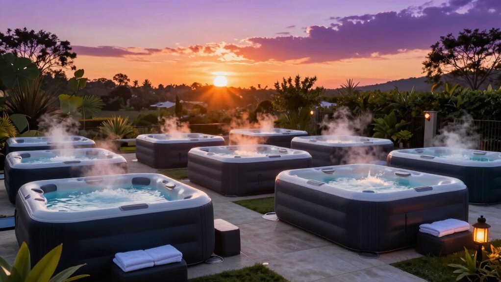 top inflatable hot tubs