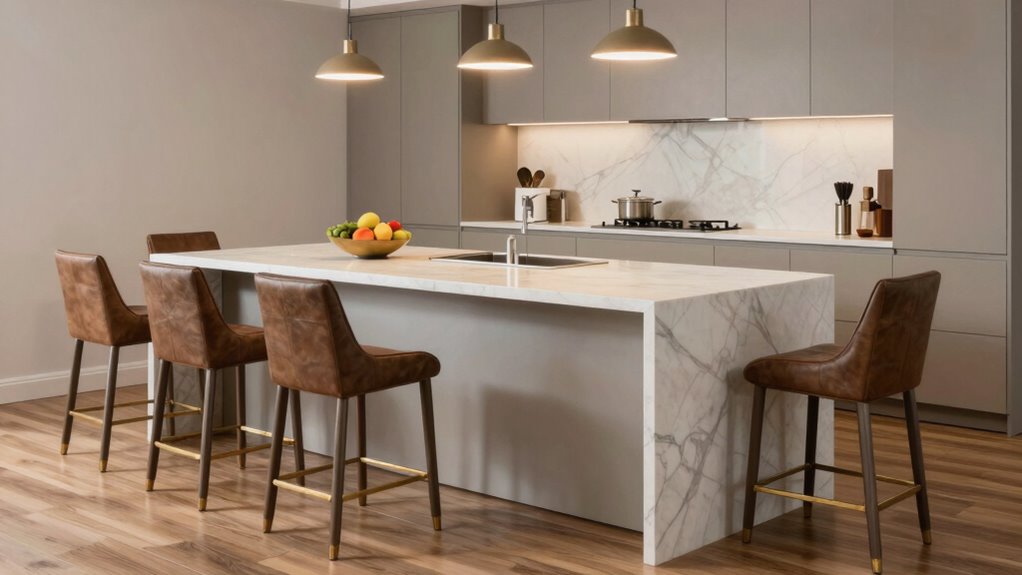 top kitchen islands with seating