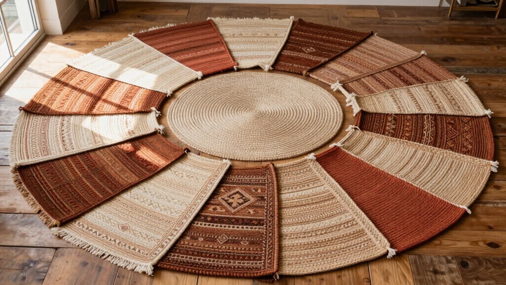 top large braided rugs