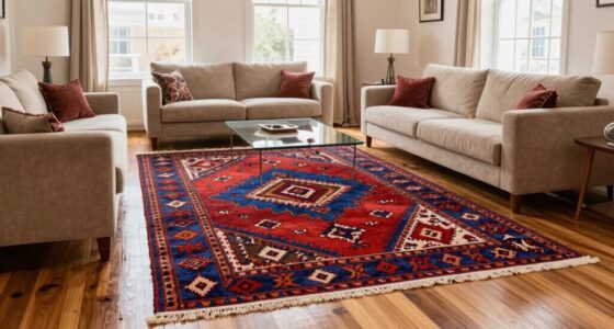 top large space kilim rugs