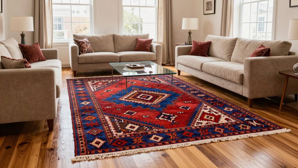 top large space kilim rugs