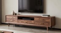 top long wood tv consoles