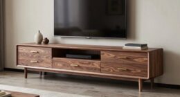 top long wood tv consoles