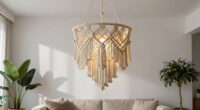 top macrame pendant lights