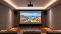 top motorized projector screens