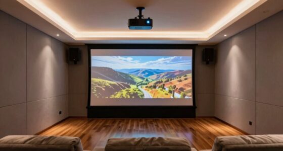 top motorized projector screens