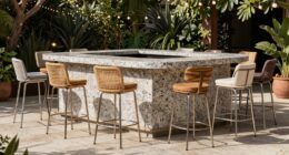 top outdoor bar stool sets