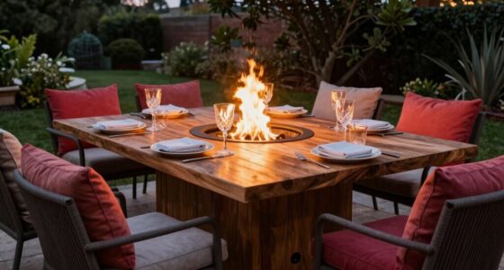 top outdoor fire pit tables