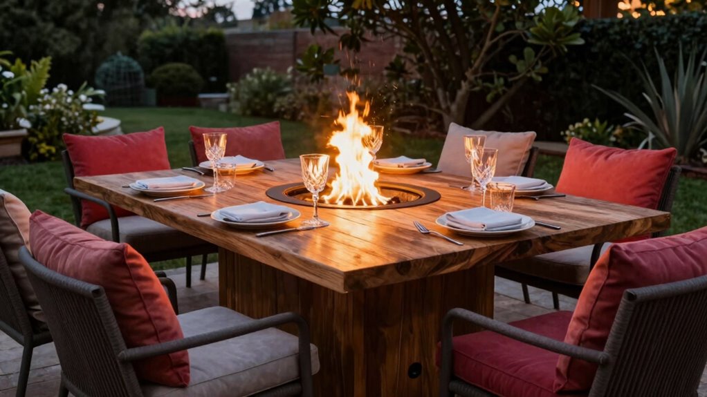 top outdoor fire pit tables