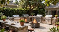 top outdoor grill stations