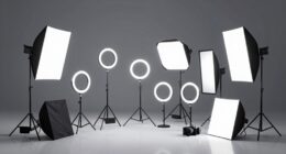 top product photography lighting