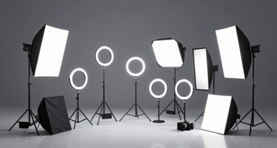 top product photography lighting