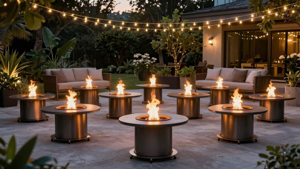 top propane fire pit