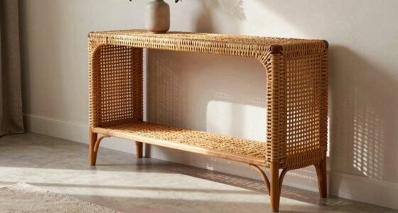 top rattan console tables
